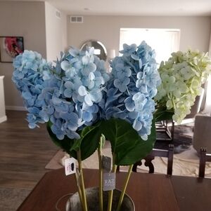 Hydrangea Silk Flower Stems Raz Imports